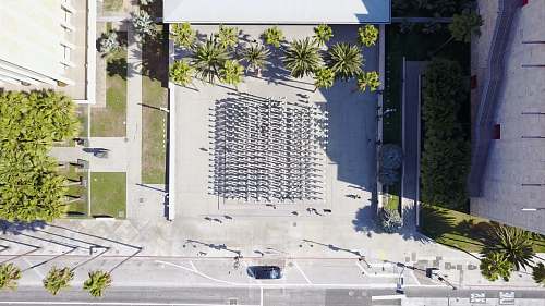 los angeles aerial view of open space bonsai
